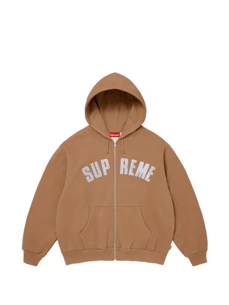 Bluza z kapturem Supreme brązowa