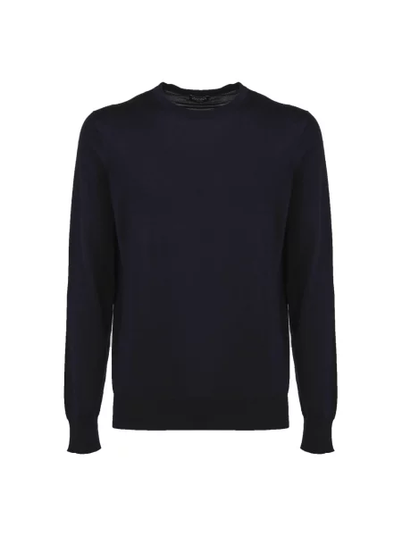Sweter Zegna z kaszmiru niebieski