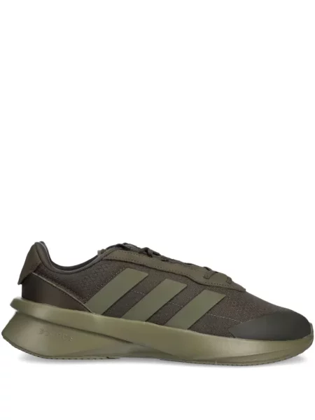 Sneakersy Adidas Terrex w paski z nadrukiem skórzane czarne