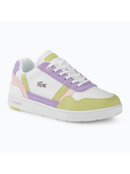 Детски обувки Lacoste white / pink бяло