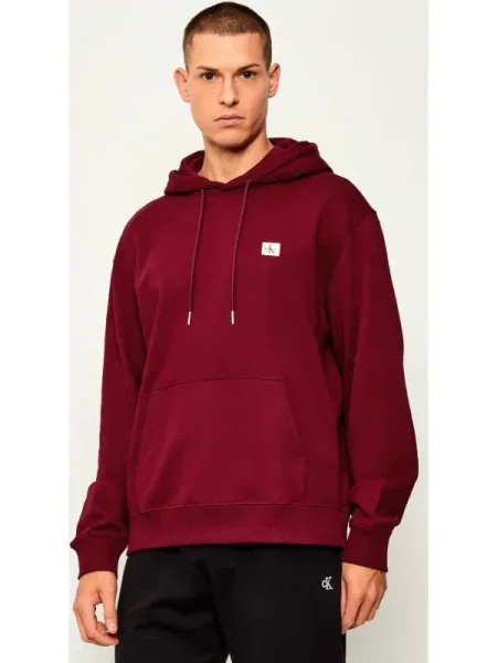 Calvin Klein Jeans Hanorac | Regular Fit bordo
