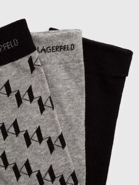 Носки Karl Lagerfeld серые