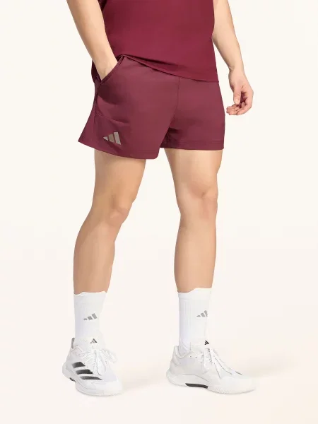 Adidas Originals Tenisové Šortky 2 V 1 tmavě / stříbrná červená