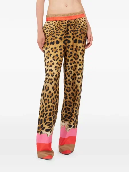 Pantaloni Roberto Cavalli cu imagine
