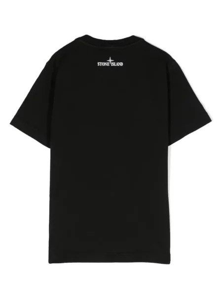 Koszulka dziecięca Stone Island czarna