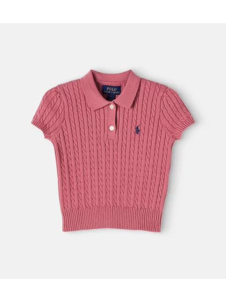 Gyerek pólóing Polo Ralph Lauren rózsaszín