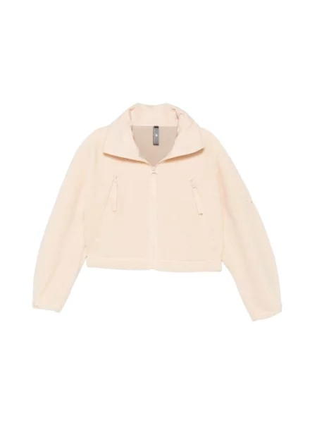 Bluza sportowa Adidas By Stella Mccartney typu teddy beżowa