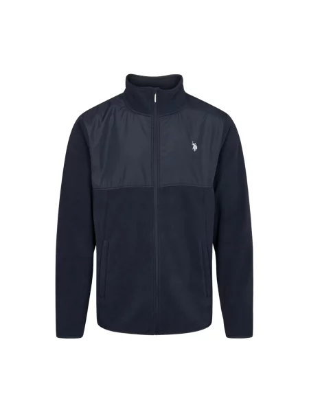 U.S. POLO ASSN. Geacă de primăvară-toamnă UMVitus safir