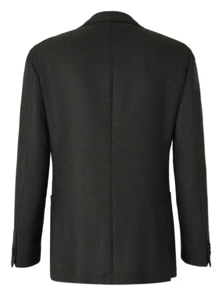 Sacou Scabal cu rever verde