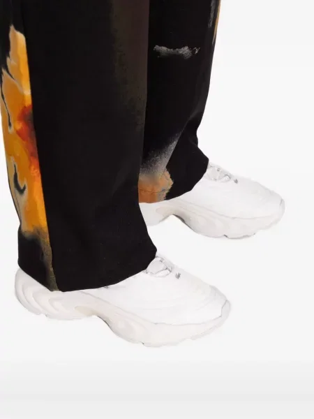 Sneakerși Lacoste chunky alb