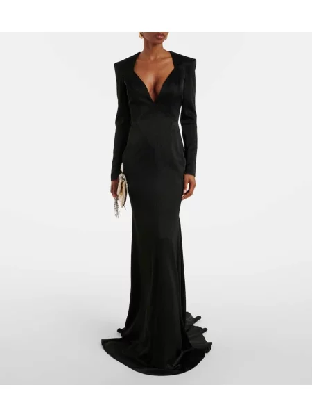 Rochie Alex Perry din satin negru