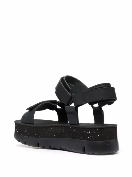 Sandale Camper cu platformă negru