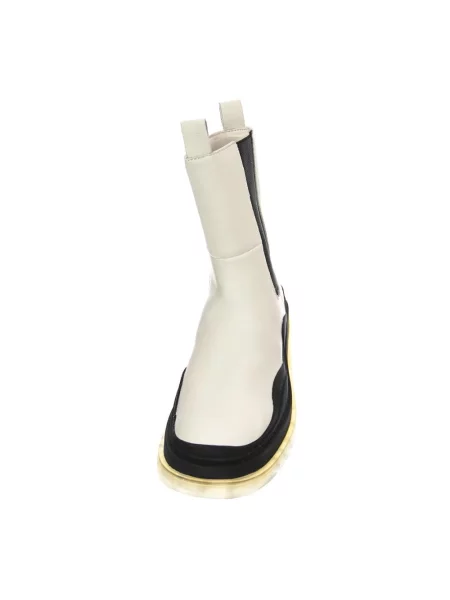 Sztyblety Steve Madden skórzane białe