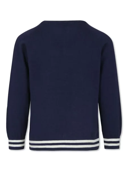 Sweter dziecięcy Moschino niebieski
