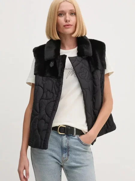 Bezrękawnik Aeronautica Militare Aeronautica Sport nero czarna