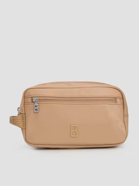 Kosmetyczka z detalem z logo model ‘verbier play Bogner beżowa