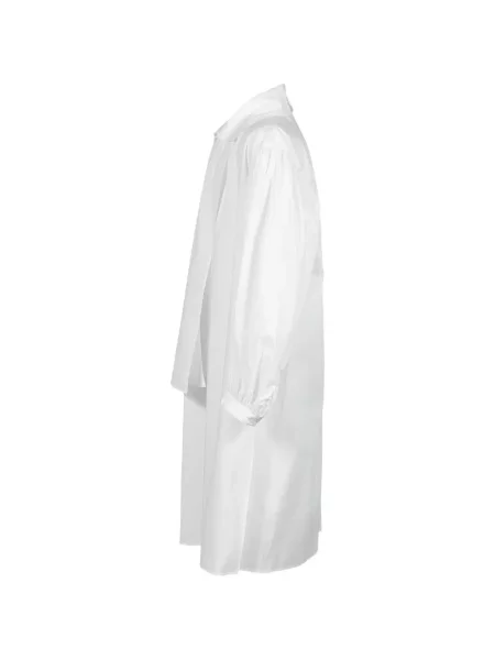 Cămașă Yohji Yamamoto cu franjuri alb