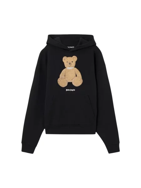 Bluza z kapturem Palm Angels czarna