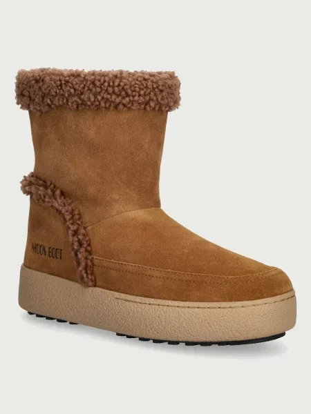 Moon Boot MB LTRACK TINA μπότες χιονιού Γυναικείες σουέτ καφέ