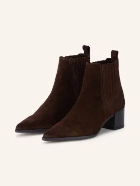 Copenhagen Studios Chelsea Boots tmavě hnědá