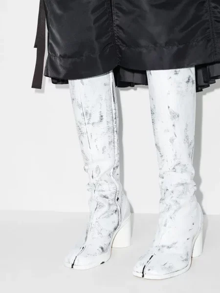 Kozačky Maison Margiela bílé