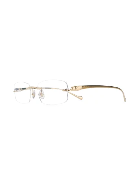 Okulary przeciwsłoneczne Cartier Eyewear złote