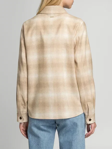 Рубашка Woolrich бежевая