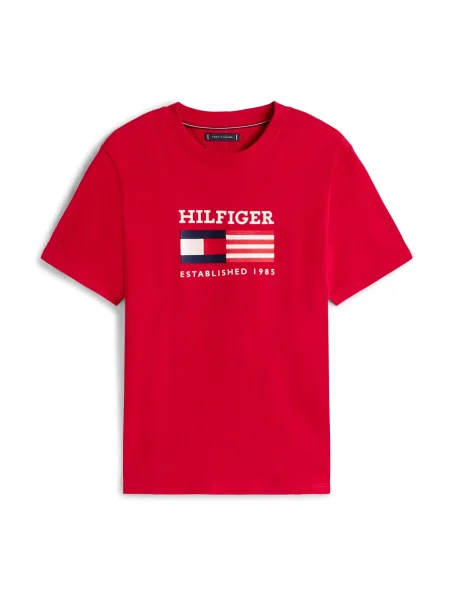 Tričko Tommy Hilfiger červená