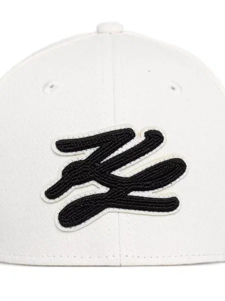 Baseball sapka Karl Lagerfeld autogrammal fehér