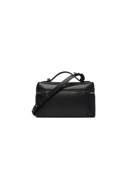 Emporio Armani női bőr keresztpántos táska fekete