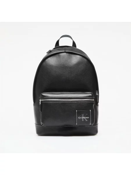 Calvin Klein rucsac pentru bărbați cu imitație de piele negru