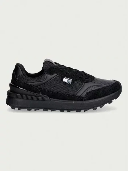 Tommy Jeans TOMMY JEANS MIX RUNNER superge črna