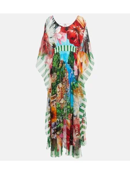 Rochie Dolce&gabbana de mătase cu imagine