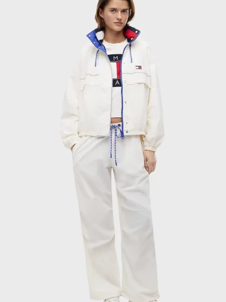 Джинсова куртка Tommy Jeans біла