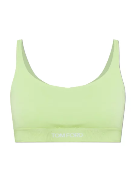 Braletka Tom Ford skórzana zielona