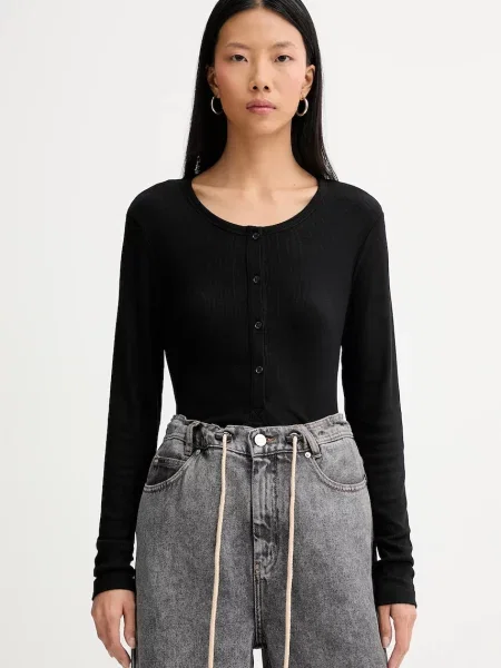 MUNTHE longsleeve GRACE czarny