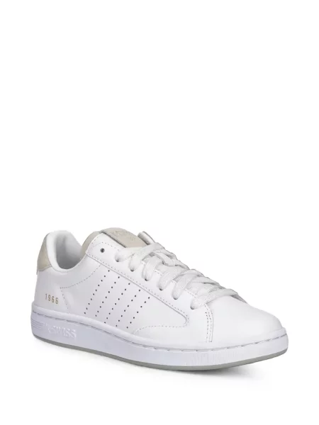 Sneakerși K-swiss din piele alb