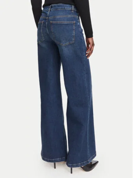 Luisa Spagnoli Jeans hlače Olla Wide Leg modra