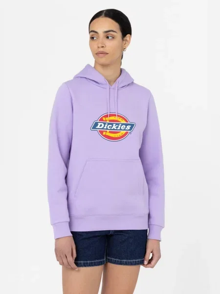 Худі Dickies Icon Logo бузковий бавовна/поліестер