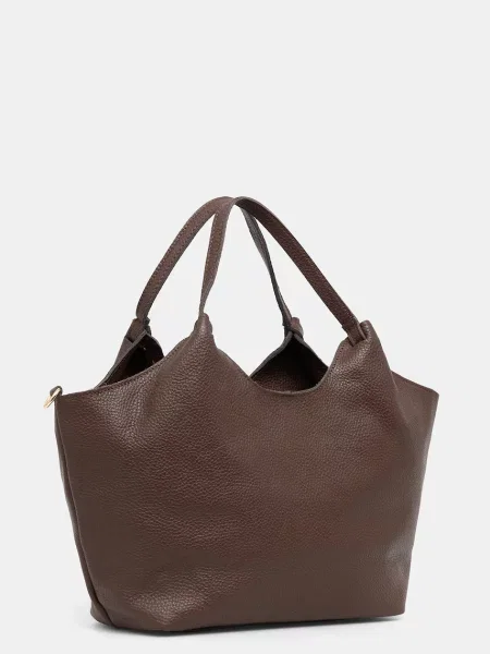 Шкіряна сумочка Answear.LAB рожевий