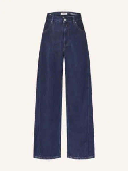Replay Dżinsy Z Szerokimi Nogawkami Narja blau niebieskie