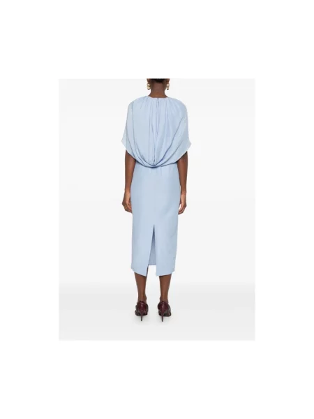 Sukienka Roland Mouret niebieska