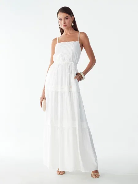 St MRLO Rochie Roannah' alb