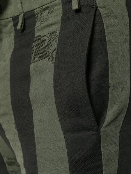 Pantaloni Damir Doma cu dungi verde