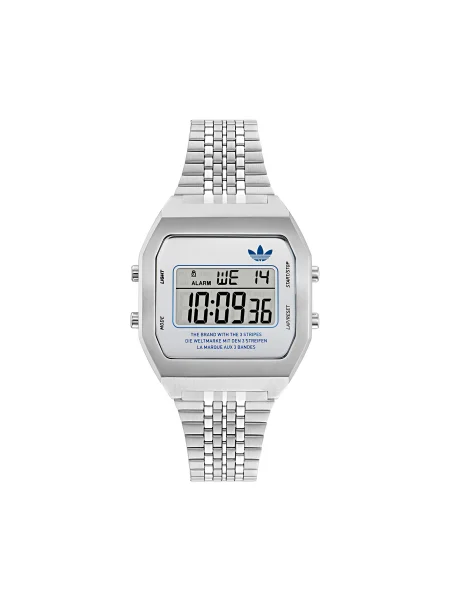 Karóra adidas Originals Street Digital Two Silver kék