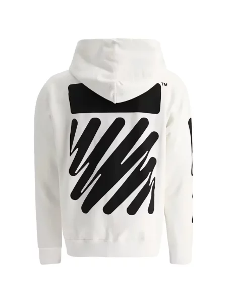 Hanorac cu glugă Off-white alb