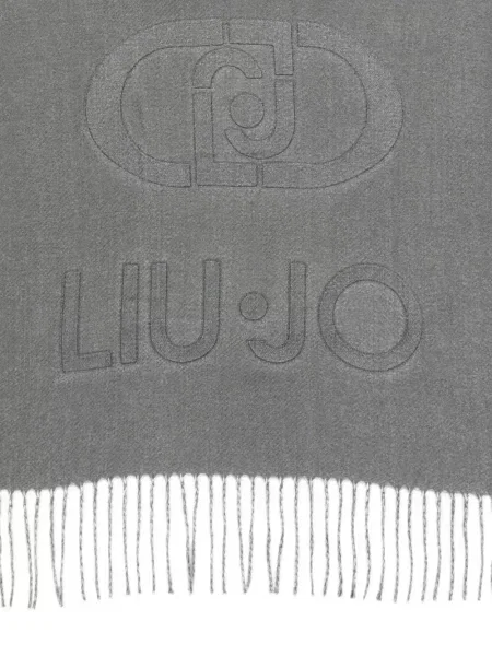 Fular Liu Jo cu broderie gri