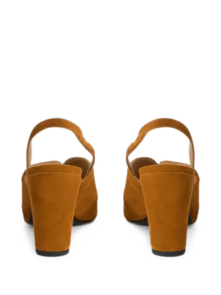 Sandale Momoni slingback maro