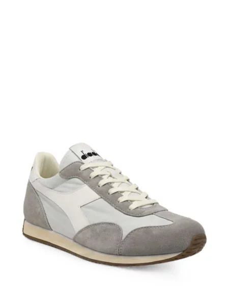 Sneakerși Diadora din piele de căprioară gri
