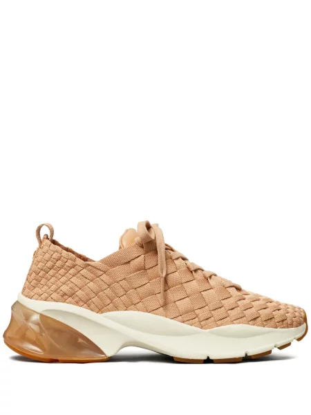 Sneakerși Tory Burch maro